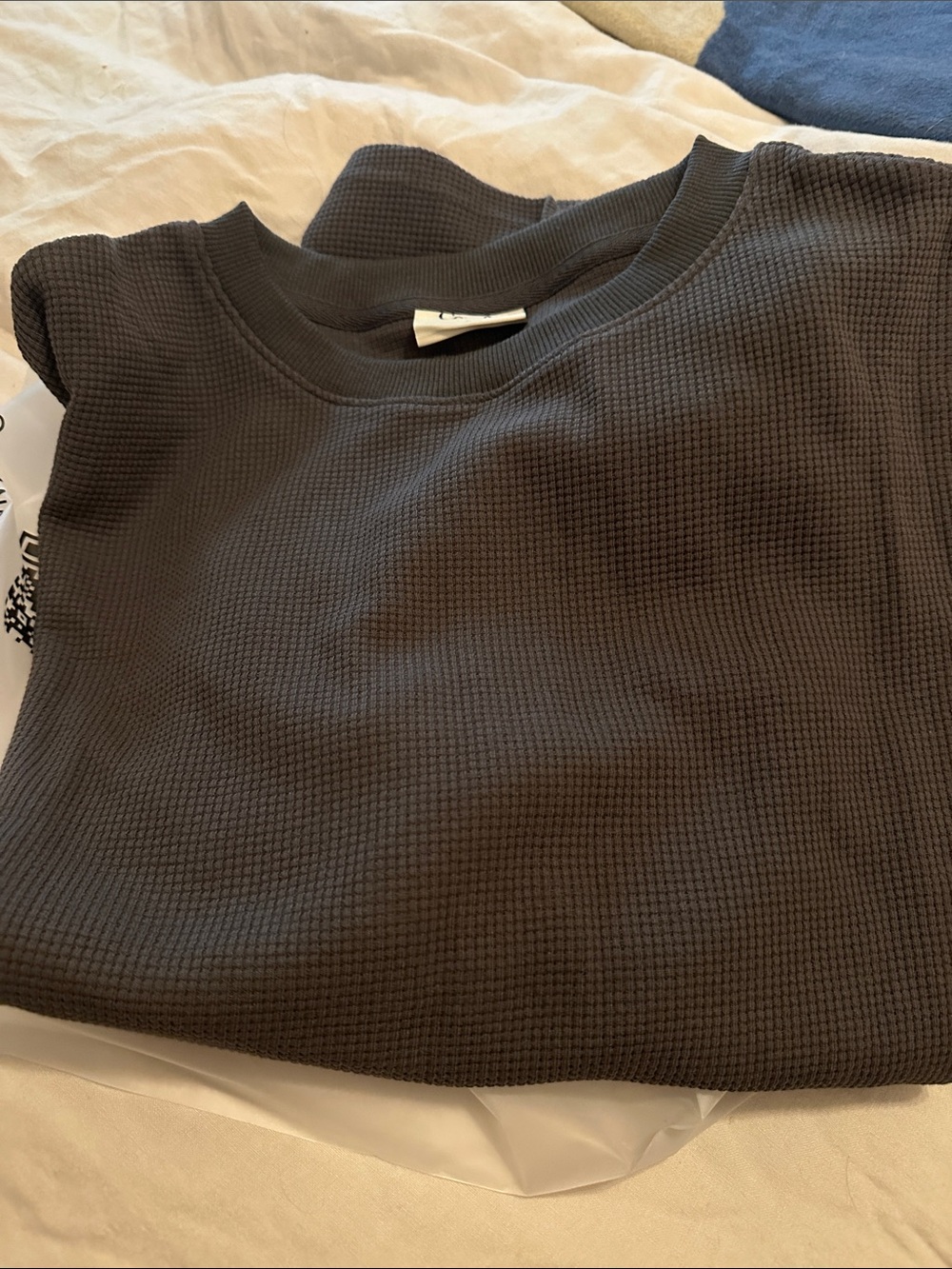 Comfrt Waffle Lounge Tee - Picture 4 of 4